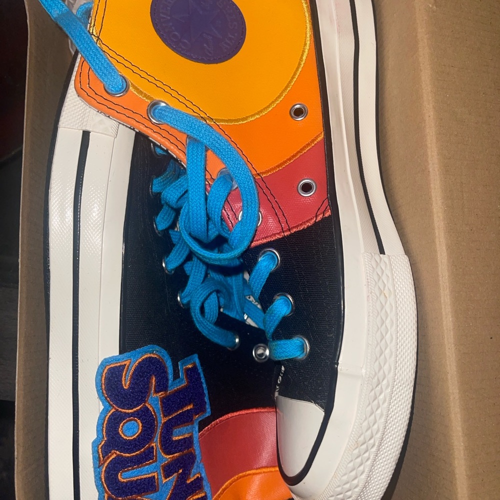 Converse Kids High-Top Sneakers - Orange, Pink, Blue, Black